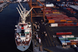 Ship in Harbor